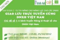 Giao lưu trực tuyến miễn phí: “6 kênh truyền thông kỹ thuật số dành cho DNgXH” - 25/10/2012