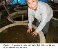 Xử lý rác thải hữu cơ bằng… giun