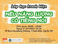 THƯ MỜI THAM DỰ  LỚP HỌC TRANH BIỆN  \